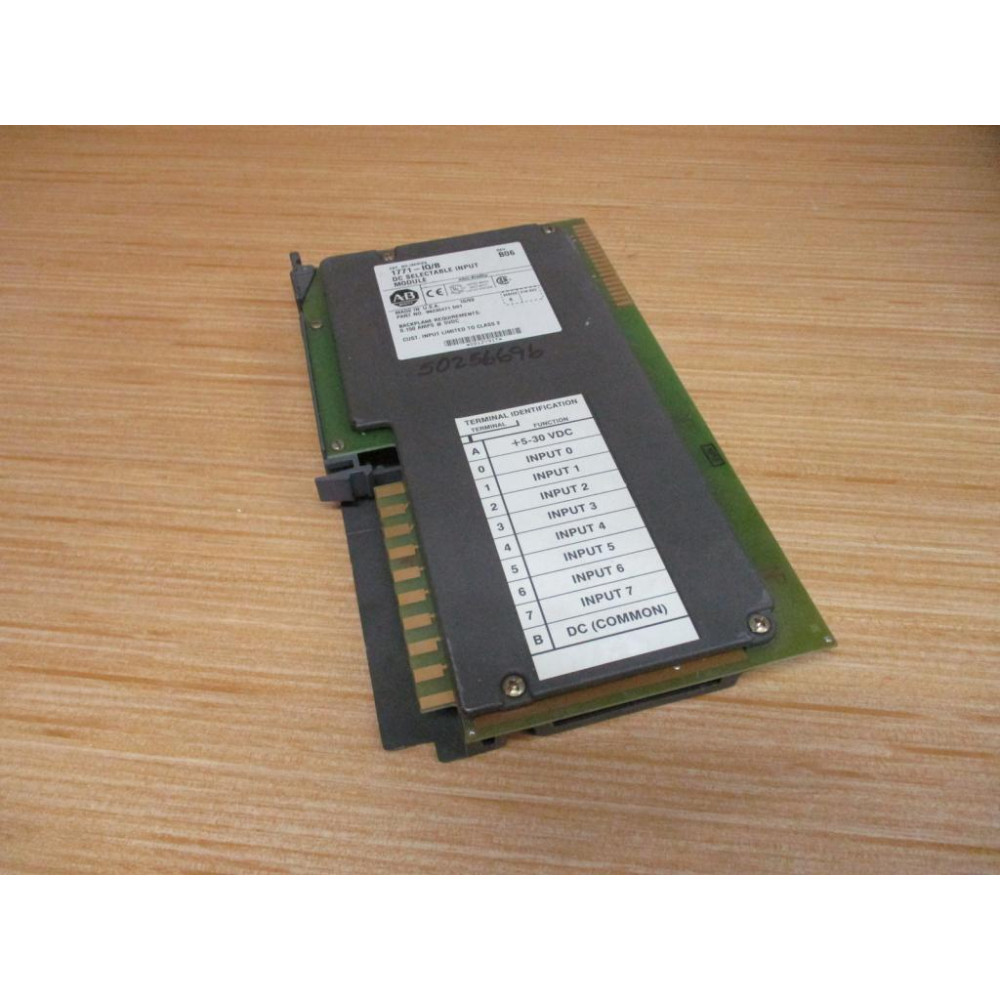 Allen Bradley 1771-IQ Module 17711Q Ser.B, Rev.B06, 96235471 D01 - Used Allen Bradley 1771-IQ Module 17711Q Ser.B, Rev.B06, 96235471 D01 - Used