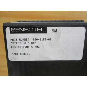 Sensotec 060-3157-03 Honeywell Digital Meter Display 060315703