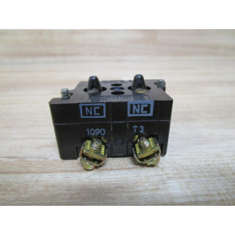 Cutler Hammer 10250T3 Eaton Contact Block 2 NC - Used