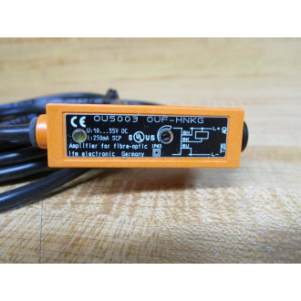 IFM Efector OUF-HNKG-OU5003 Fiber Optic Amplifier OUF-HNKG WHardware