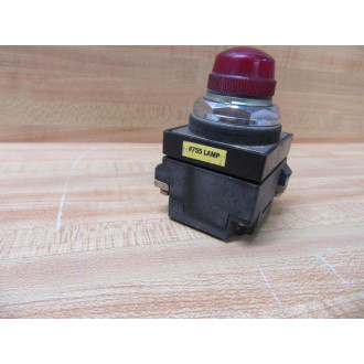 Joslyn Clark Sylvania 100T-PLT1R Pilot Light GE 100TPLT1R - Used