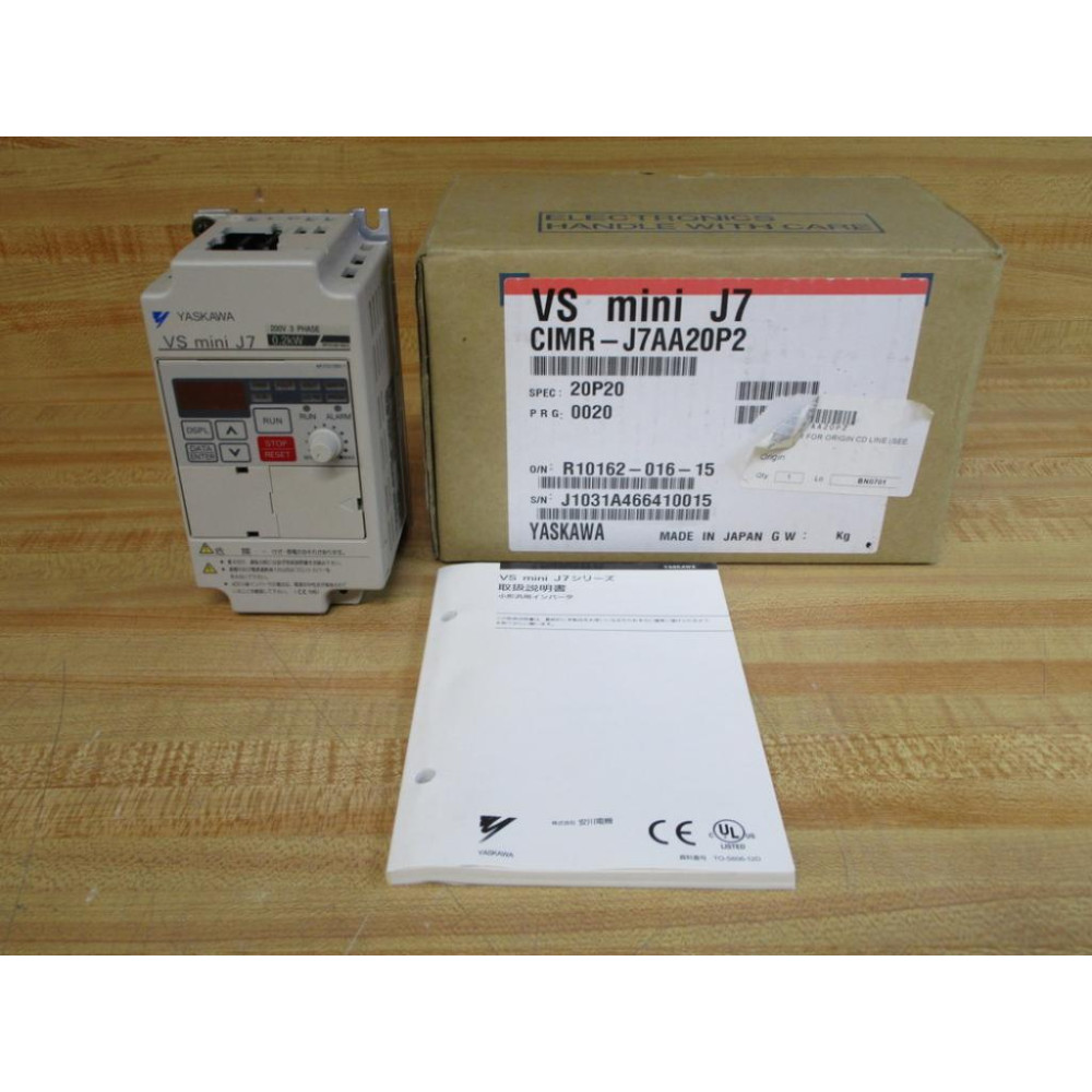 Yaskawa Electric CIMR-J7AA20P2 VS Mini J7 Drive CIMRJ7AA20P2