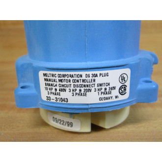 Meltric 33-31043 Plug DS30AMP