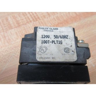 Joslyn Clark Sylvania 100T-PLT1G Pilot Light GE 100TPLT1G - Used