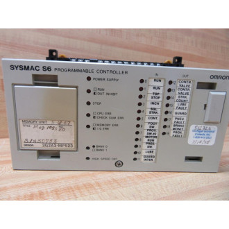 Omron 3G2S6-CPU33 Programmable Controller 3G2S6CPU33 - Used