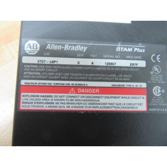 Allen Bradley 2707-L8P1 DTAM Plus Operator Interface 2707L8P1 - New No Box