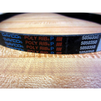 Dayco 5050350 Poly Rib Serpentine Belt