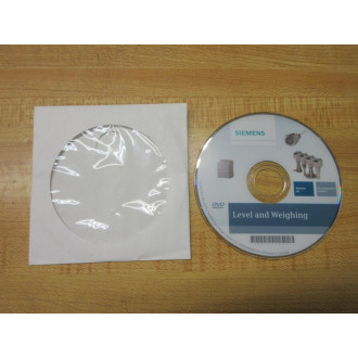 Siemens A5E34096033 Level And Weighing CD - New No Box