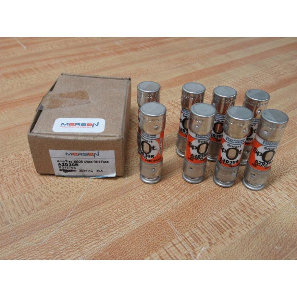 Mersen Shawmut Ferraz A2D30R Smart Spot Fuse (Pack of 8)