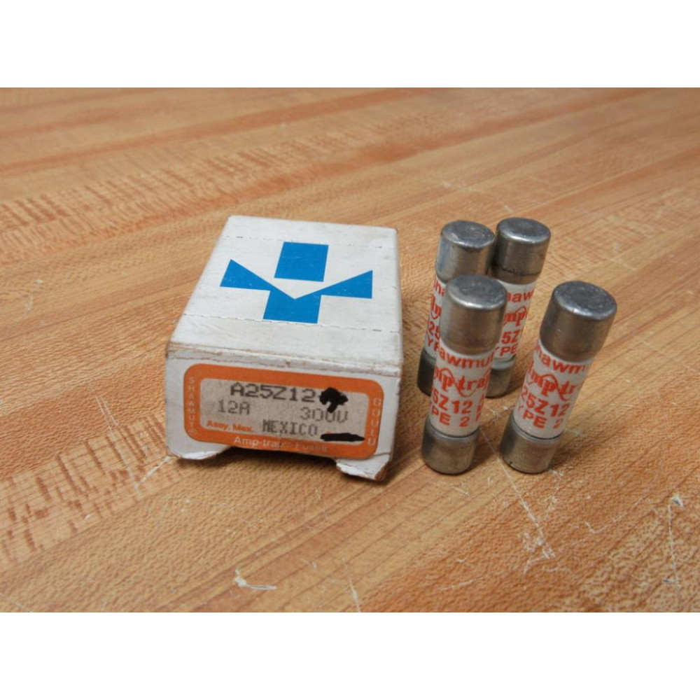 GouldShawmut A25Z12 Amp-Trap Fuse A25Z12-2 (Pack of 4)
