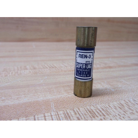 Bussmann REN-3 Cooper Super-Lag Fuse REN3 (Pack of 9) - New No Box