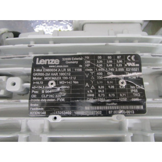 Lenze GKR05-2M HAR 100C12 Gearmotor MDEMAXX 100-12 U - Used
