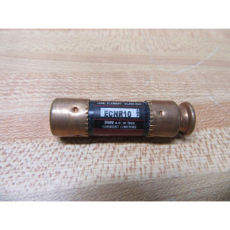 Edison ECNR-10 Time-Delay Fuse ECNR10 (Pack of 4) - Used