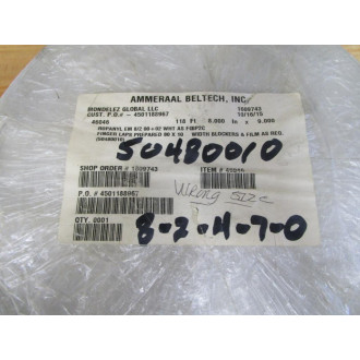 Ammeraal Beltech EM 82 00+02 WHT AS FGSP2C Synthetic Belt 46046 - New No Box