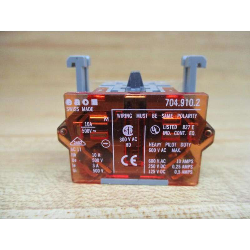 EAO 704.910.2 Contact Blocks 7049102 - New No Box