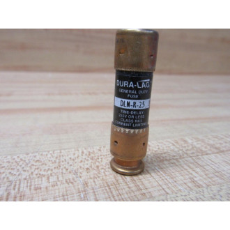 Dura-Lag DLN-R-25 Cooper General Duty Fuse DLNR25 (Pack of 4) - New No Box