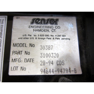 Sensor 3100320 Card Reader 30387 - Used
