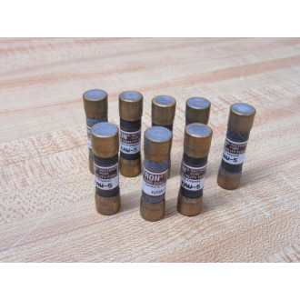 Bussmann KAW-5 Cooper Tron Rectifier Fuse KAW5 (Pack of 8) - New No Box