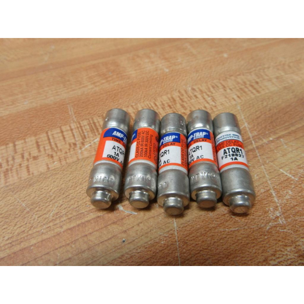 Gould Shawmut Ferraz Mersen ATQR-1 Fuse Cross Ref 4ZCD1 (Pack of 5) - New No Box