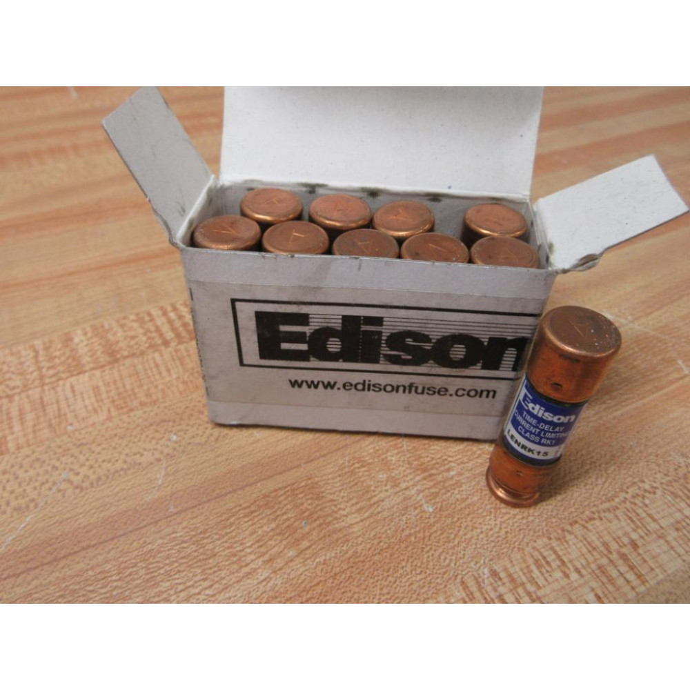 Edison LENRK15 Bussmann 15A Fuse (Pack of 10)