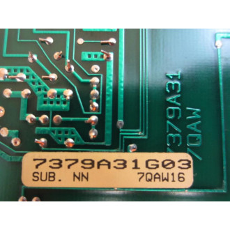 Westinghouse 7379A31G03 Circuit Board 7379A31G03 7QAW16