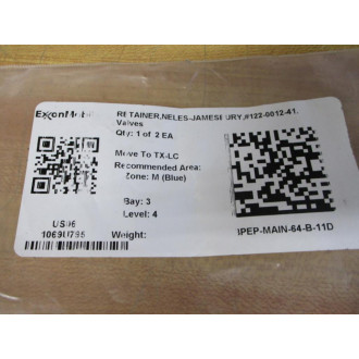 Neles-Jamesbury 122-0012-41 Valve Pin RM2 (Pack of 14) - New No Box
