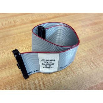 Generic 542947-2 Ribbon Cable 5429472 Rev.H1  SC:1000040 - Used