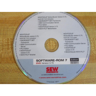 SEW-Eurodrive 1710 51450511 Movitools Motion Studio Software-ROM 7 - Used