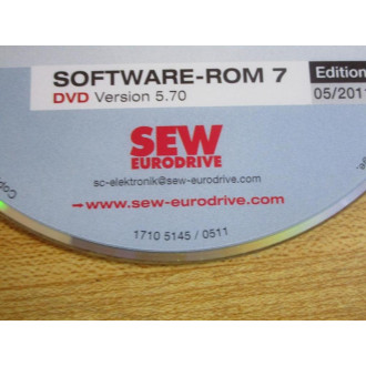 SEW-Eurodrive 1710 51450511 Movitools Motion Studio Software-ROM 7 - Used