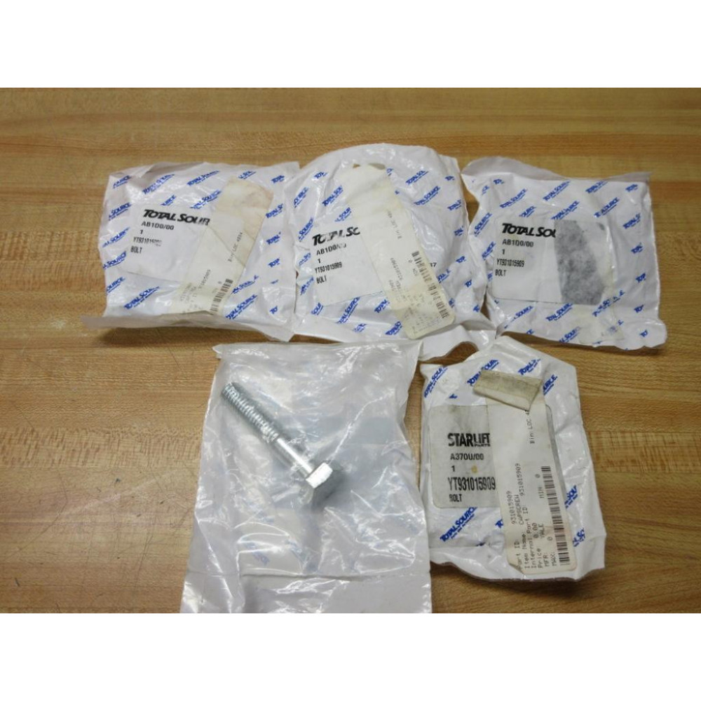 Total Source YT931015909 Bolt 931015909 (Pack of 5)