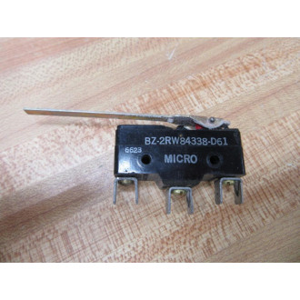 Micro Switch BZ-2RW84338-D61 Honeywell BZ2RW84338D61 - Used
