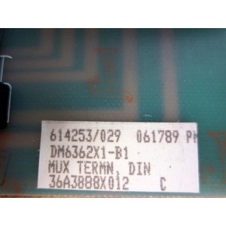 Emerson DM6362X1-B1 Mux Termination 36A3888X012 - Used