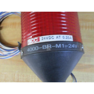 SCC 4000-BR-M1-24V Stack Light 4000BRM124V - Used