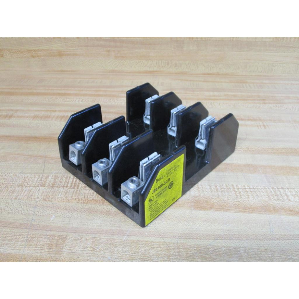 Bussmann J60100-3CR Fuseholder J601003CR - Used