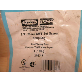 Hubbell 2023-8 EMT Coupling (Pack of 36)