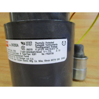 Dayton Electric 3M292A Motor