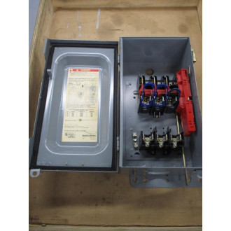 Square D H362AWC Safety Switch Ser. F1, WO Handle - Used