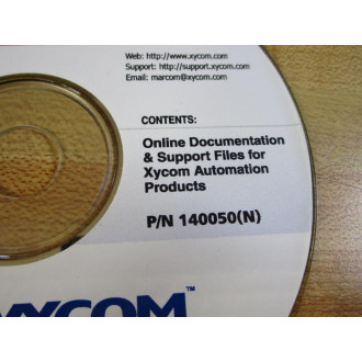 Xycom Automation 140050 Documentation & Support Library 140050(N) - Used