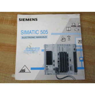 Siemens 2807797-0003 Simatic 505 Electronic Manuals CD - Used