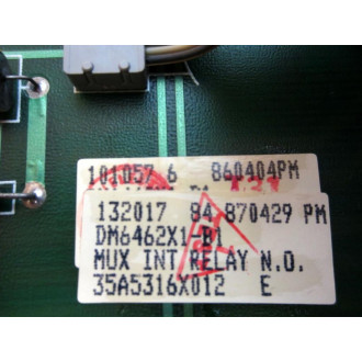 Fisher Rosemount 35A5316X012 DM6462 Mux Internal Relay Board DM6462X1-B1 - New No Box