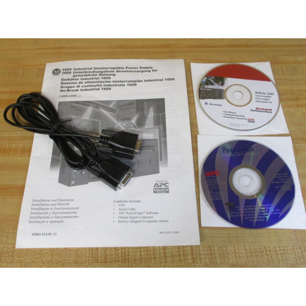 Automation 41063-214-01 Allen Bradley 1609 - New No Box