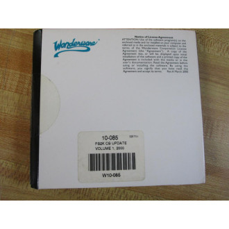 Wonderware W10-085 Factory Suite 2000 10-085 - Used