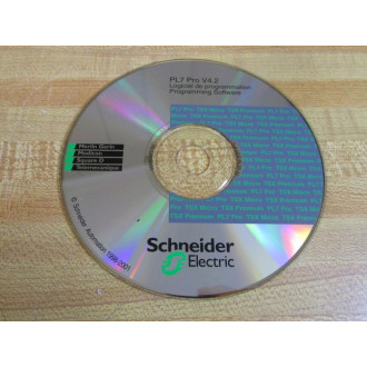 Schneider Eletric 35004318 00 PL7 Pro Programming Software 35004320 - Used
