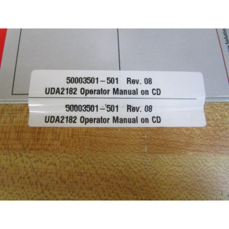 Honeywell 50003501-501 Field Solutions Manual On CD UDA2182