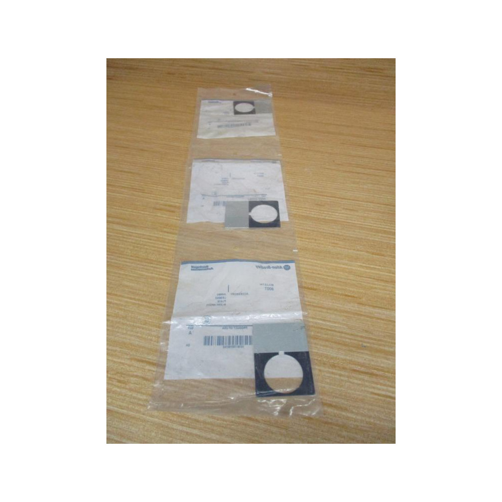 Allen Bradley 800T-X559J Jumbo Legend Plate 800TX559J (Pack of 3)