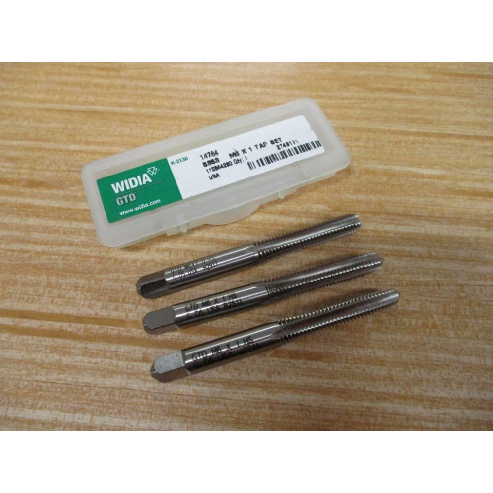 Widia 14784 GTD Tap Set M6x1