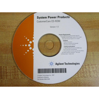 Agilent Technologies 5969-2949-REV1.0 System Power Products 5969-2949 - Used