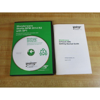 Schneider Electric 06-2709 Wonderware Skelta BPM 2014 R2 WSP1 CD - Used