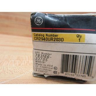 GE General Electric CR2940UR203D Joystick Toggle Switch CR2940UR203D - Used