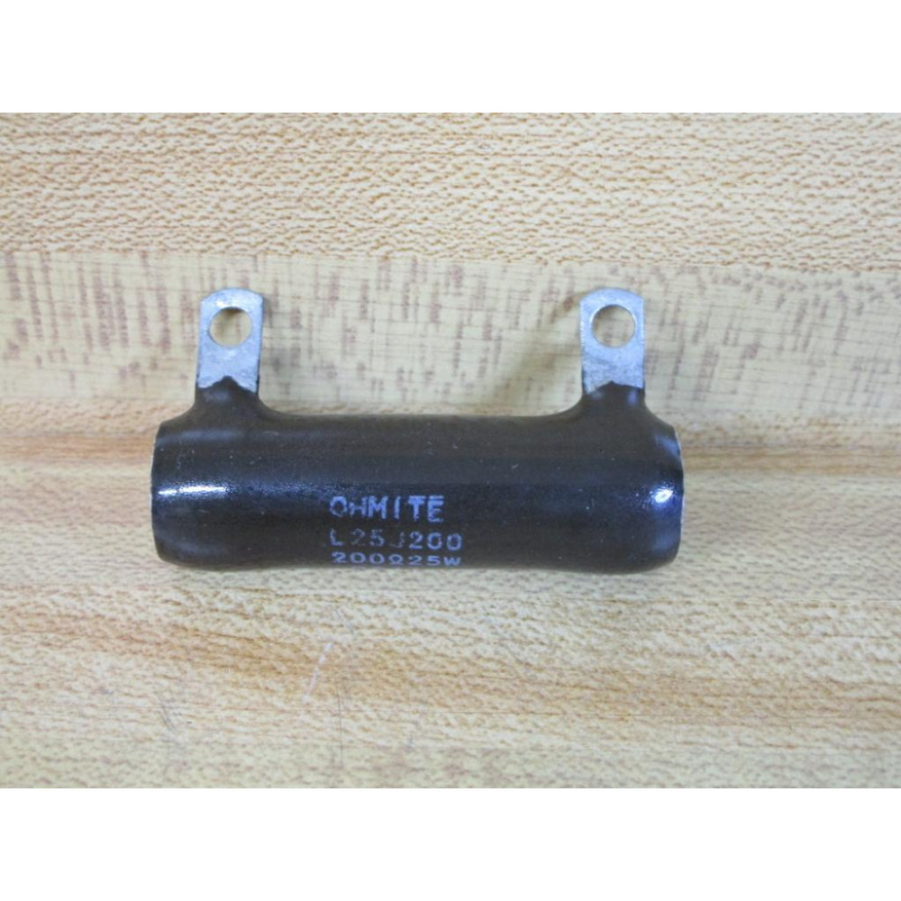 Ohmite L25J200 Resistor 200Ω Ohms 25W - New No Box